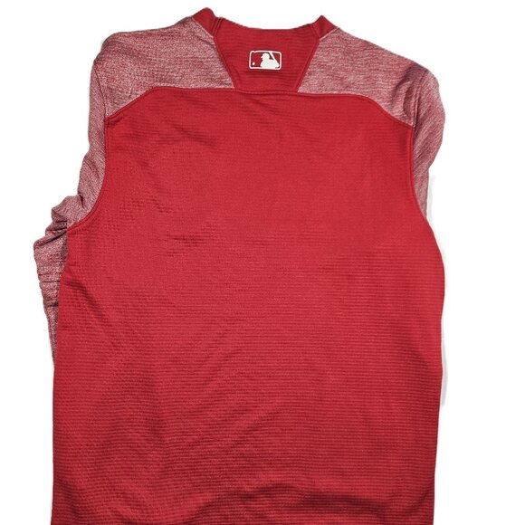 Majestic Men's Boston Red Sox MLB Medium ThermaBase Red Long Sleeve Authentic - Picture 6 of 8